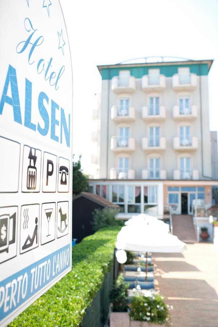 Hotel Alsen Rímini Exterior foto